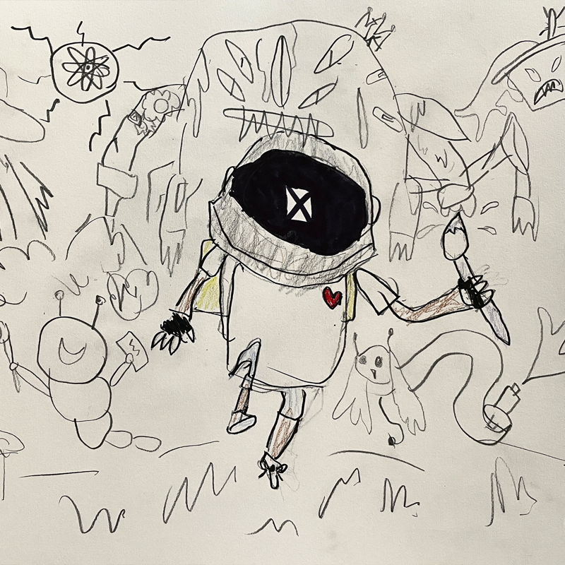 Artwork by Lu, age 7