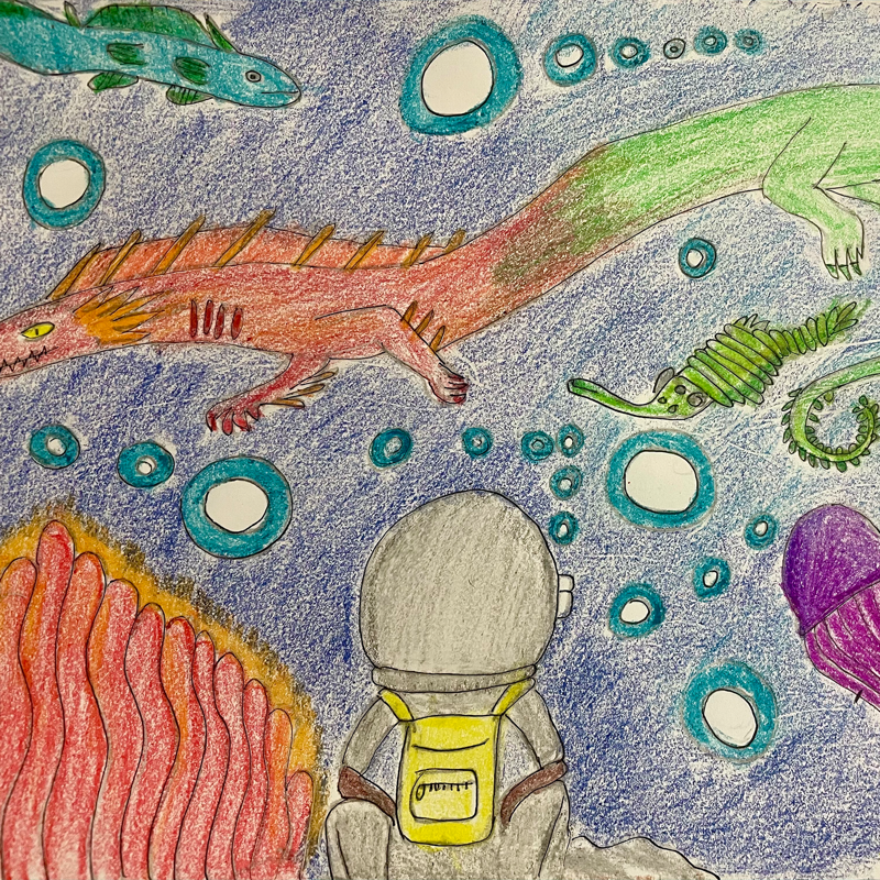 Artwork by Tomas, age 10
